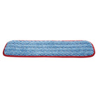 Rubbermaid Commercial HYGEN 18" Microfiber Mop Pad - Red-20.5" L x 5.7"W