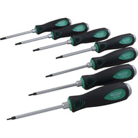 Gray Tools 7 Piece Torx Screwdriver Set, T8-T30-Contains Sizes: T8, T10, T15, T20, T25, T27, & T30.
