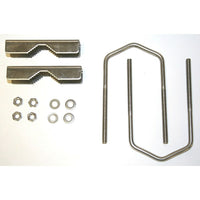 Digiwave U Clamp & Bolt Kit, 0.1" x 2.2" x 3.5", Gold, 2/Pack-Digiwave U Clamp, U Bolt Kit is compatible with almost all of antenna models