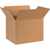 Staples Corrugated Box - 16" L x 12" W x 12" H - Kraft-Kraft corrugated box provides sturdy and reliable protection for your shipments