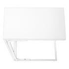 Monarch Specialties 3478 Accent Table - 25"H /White/White Metal-9
