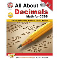 eBook: Mark Twain 404213-EB All About Decimals - Grade 5 - 8-You will receive two emails: one confirming your entire order, and one with a "Download Software" buttonYou can download immediately or return to your email to download later