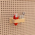 Flash Furniture Bright Beginnings Commercial Grade 8 Piece Tools & Holder Accessory Set for Modular STEAM Wall Systems-Pair with Other Accessory Packs for More Fun