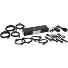 Iogear GCS1934 4-Port DisplayPort 1.2 KVMP, USB 3.1 Gen 1 Hub and Audio-KVM Switch & AV Splitters