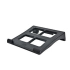 DAC MP-195 Height and Angle Adjustable Laptop Stand, Black-Adjustable in a choice of 3 heights and angles