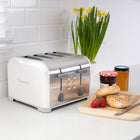 Kenmore 4-Slice Toaster with Dual Controls - White-9 browning options with numbered dials