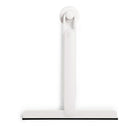 Umbra Flex Squeegee, White (1005121-660)-The handle extends from 11.5" to 16" (29.2cm to 40.6cm)