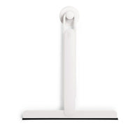 Umbra Flex Squeegee, White (1005121-660)-The handle extends from 11.5" to 16" (29.2cm to 40.6cm)