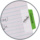 Avery Ultra Writable Filing Tabs - 3" x 1½" Repositionable Two Sided - Primary Colour - 24 Pack-Ultra-Repositionable: Adhesive tabs stick securely but remove cleanly and easily. Repositionable adhesive makes these durable tabs easily removable for quick changes