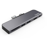 Kopplen 6-in-1 Microsoft Surface Pro Hub with Mini DP HDMI-Perfect design for Surface Pro 4/5/6