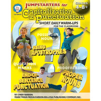 eBook: Mark Twain 404078-EB Jumpstarters for Capitalization & Punctuation - Grade 4 - 8-You will receive two emails: one confirming your entire order, and one with a "Download Software" buttonYou can download immediately or return to your email to download later