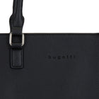 Bugatti Saffiano Tote - 11" x 16" x 6" - Black-Dimensions: 11" x 16" x 6"