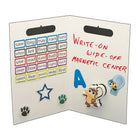 Ashley Folding Magnetic Center White, 3 Pack (ASH60000)-Take your magnetic learning objects on the go!