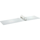 Cardinal 11" x 17" ClearVue Slant-D Ring View Binder, 3", White-Contains a minimum of 64% recycled materials (by weight) 