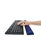 DAC MP-128 Super-Gel Straight Edge Keyboard Wrist Rest, 18-1/8 x 2-1/4 x 1", Blue-Size: 18-1/8 x 2-1/4 x 1"