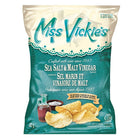 Miss Vickie's Sea Salt & Malt Vinegar Kettle Cooked Potato Chips - 40g - 40 Pack-Salt & Malt Vinegar