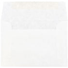 JAM Paper 4bar A1 Envelopes, 3.63 x 5 1/8, Parchment White Recycled, 250 Pack (900926656H)-Blank interior for personalized message