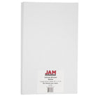 JAM Paper Vellum Bristol Legal Cardstock, 8.5 x 14, 65lb White, 50 Pack (16928437)-White card stock for scrapbooking and creating posters