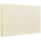 JAM Paper A7 Blank Note Cards, 5.13" x 7", Ivory Panel, 50 Pack (98040i)-Dimensions: 5.13" x 7"