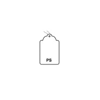 Wamaco Retail Tag PS 1-11/16" x 2-3/4" with String - 1000 Pack-Use for inventory decription and pricing