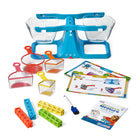 Hand2Mind Let's Learn To Measure Activity Set - Multicolor-includes math tools you need: Children will use the Rainbow Fraction Measuring Cups along with a Nestable Bucket Balance, and MathLink Cubes to learn about volume, weight, length, height, capacity, and more!