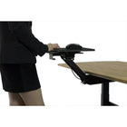 Uncaged Ergonomics KT2 Ergonomic Sit or Stand Under-Desk Keyboard Tray, Fully Adjustable-KT2 is a fully adjustable, under-desk keyboard tray. Perfect for sitting & standing.