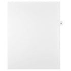 Mark Maker Legal Exhibit Index Tab White Single Tabs, 1/15th Cut, Letter Size, No Holes, Number 95, 25 Pack-White Single Tabs, 1/15th Cut