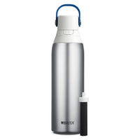 Brita Stainless Steel Bottle - Silver-Water Bottles