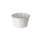 Solo Treated Paper Souffle Portion Cup, 3.25 oz., White, 5000 Pack-3.25 oz. portion cup