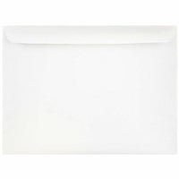 JAM Paper 9.5" x 12.6" Booklet Commercial Envelopes - White - 50 Pack-Colour: White 