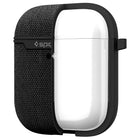 Spigen Urban Fit AirPods Case, Black-Minimal look with a premium knit fabric and PC lining