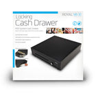 Royal MB30 Cash Drawer - Black-Drawer lock with 2 keys