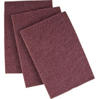 Aurora Tools General Purpose Hand Pads, Maroon, 20 Pack-Non-woven, synthetic fibres, bonded together with specially formulated resins and impregnated throughout the web with mineral grain creating an open, three dimensional structure