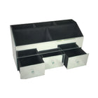 Elegance Mirrored Jewelry Organizer With 3 Drawers And 5 Compartments-4