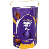 Cadbury UK Dairy Milk Special Gesture Easter Egg - 245g-1 Dairy Milk Chocolate Hollow Easter Egg, 1 Dairy Milk Chocolate Bar 45g, 1 Dairy Milk Carmel Chocolate Bar 45g