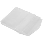 JAM Paper Photo Organizer Protector Case, Clear, 4 Pack (3236618866)-Portfolio closure: Buckle