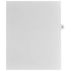 Mark Maker Legal Tabs - Letter Size - White - 1/15th cut - 25 tabs per package - 5 packages Pack - Number 66-White Single Tabs