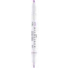 Zebra Mildliner 5-Colour Gentle Set Highlighters - Assorted - 5 Pack-Dual ended tool featuring bullet and chisel tips