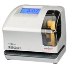 Pyramid Time Systems 3000 Series Unlimited Employee Document Stamp Manual Punch Time Clock - Light Grey-Installation: Wall mount or desktop mount options