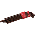 Gray Tools 13 Piece SAE, Extra Long Arm S2 Hex Key Set, .050"-3/8"-Contains Sizes: .50", 1/16", 5/64", 3/32", 7/64", 1/8", 9/64", 5/32", 3/16", 7/32", 1/4", 5/16", 3/8".