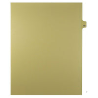 Mark Maker Legal Exhibit Index Tab Buff Single Tabs, 1/25th Cut, Letter Size, No Holes, Number 181, 25 Pack-Buff Single Tabs, 1/25th Cut