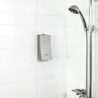 Wave Dispenser, Satin Nickel-Includes a lock for areas that require security