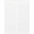 JAM Paper Open End Catalog Translucent Vellum Envelopes - 9" x 12" - Clear - 25 Pack -Colour: Clear