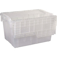 Orbis FlipakTM Polyethylene Plastic (PE) Distribution Containers, 21.8" x 15.2", 6.2Lb, 2 Pack-Polypropylene (PP) is the same family as polyethylene
