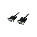 StarTech 2M Black Db9 Rs232 Serial Null Modem Cable , F/M-Cable Type: Serial
