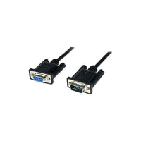 StarTech 2M Black Db9 Rs232 Serial Null Modem Cable , F/M-Cable Type: Serial