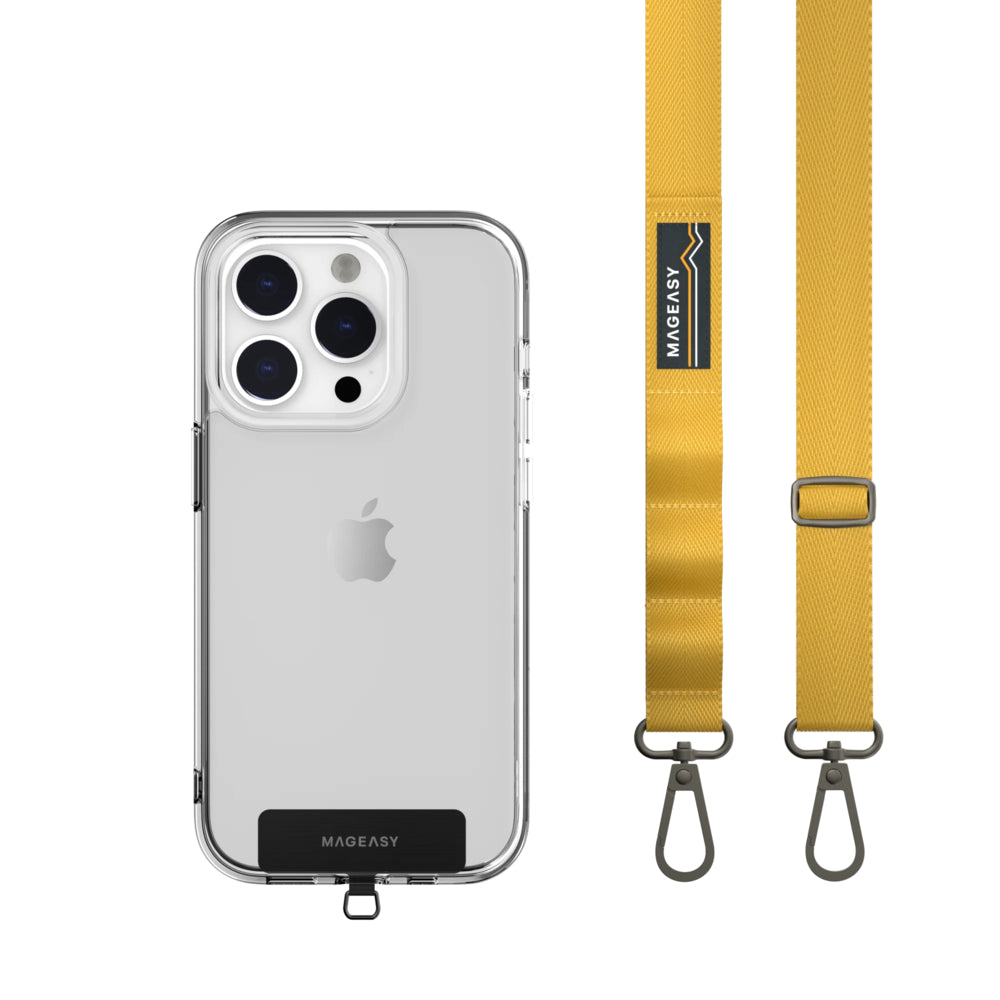 SwitchEasy MagEasy Strap Card with Detachable Neckstrap and Phone