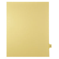 Mark Maker Legal Tabs - Letter Size - Buff - 1/15th cut - 25 tabs per package - 5 packages Pack - Number 178-Buff SingleTabs