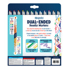Crayola - Dual-Ended Doodle Markers - Paquet de 12-Sécuritaire et non toxique : sécuritaire pour les 8 ans et plus, idéal pour les adolescents et les adultes