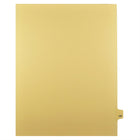 Mark Maker Legal Tabs - Letter Size - Buff - 1/25th cut - 25 tabs per package - 5 packages Pack - Number 197-Buff Single Tabs